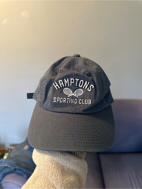 Embroidered Baseball Cap - Navy Blue